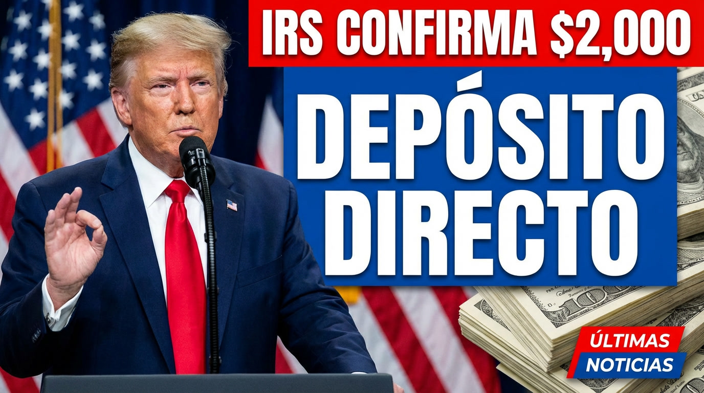 el depósito directo de $2,000